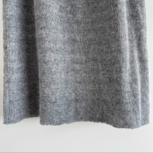 HOST PICK Ecru Lab Soft Wool Blend Off Shoulder Option Sweater Dress - Picture 15 of 15